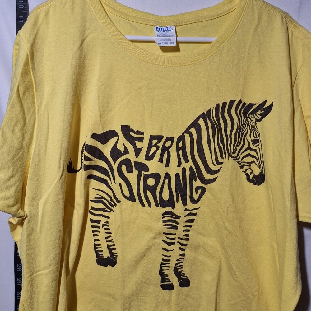 NWOT Zebra Strong T-Shirt 3XL - Picture 3 of 4